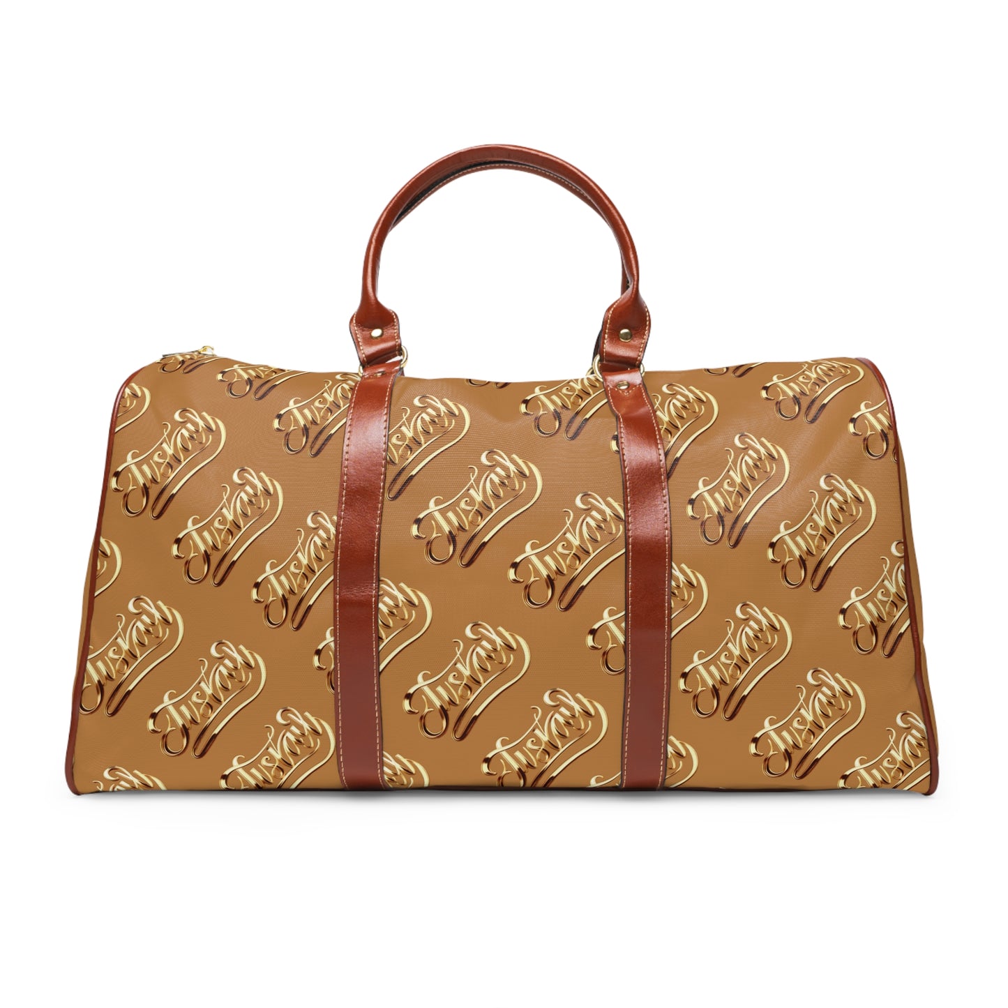 Stylish Travel Bag | JusKay Design (Light Brown)