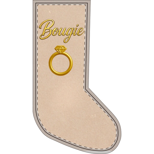 JusKay Design | Bougie | Flannel Christmas Stockings