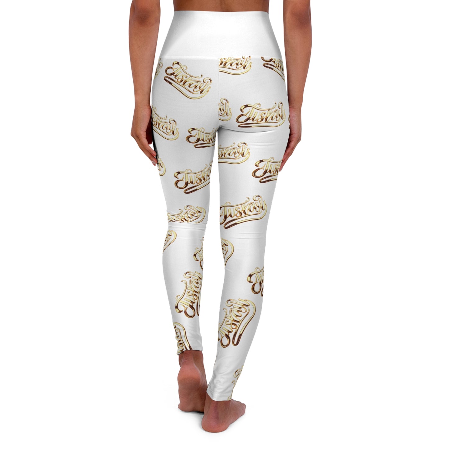 Luxe Pattern High Waisted Yoga Leggings | JusKay Design