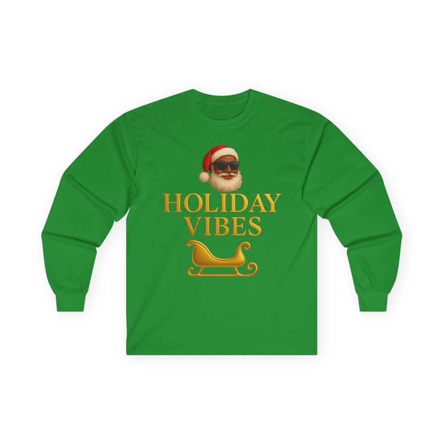 Holiday Vibes Long Sleeve Tee | Juskay Design