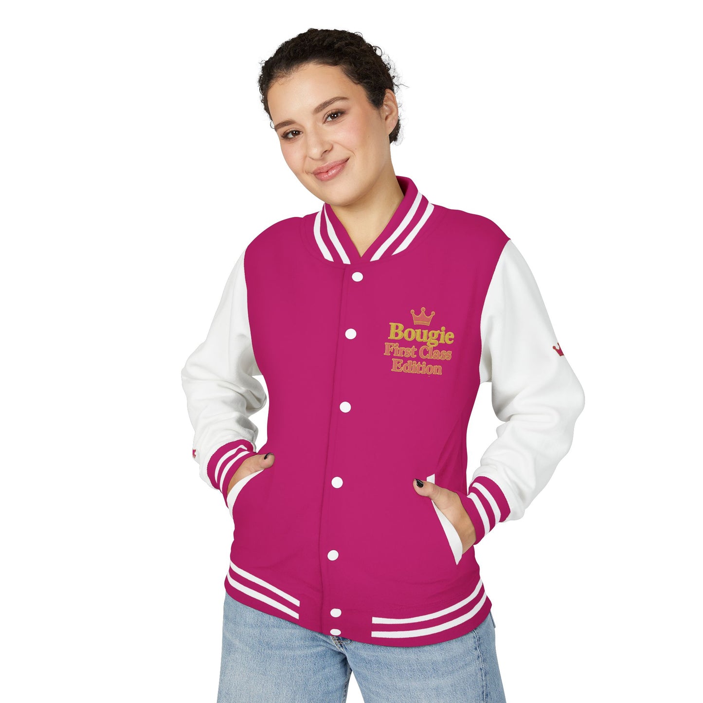 Bougie | First Class Edition | Heavyweight Letterman Jacket | JusKay Design