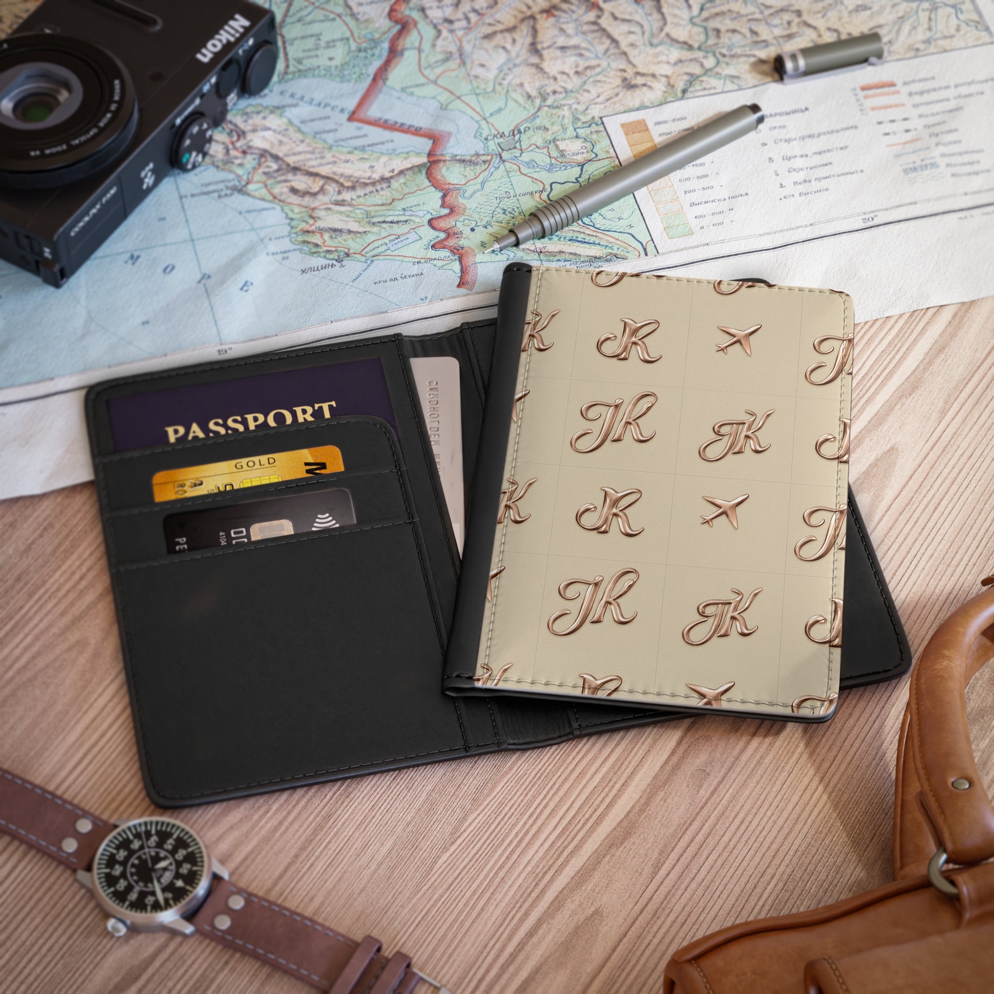 Passport Cover Juskay Design, Travel Accessory