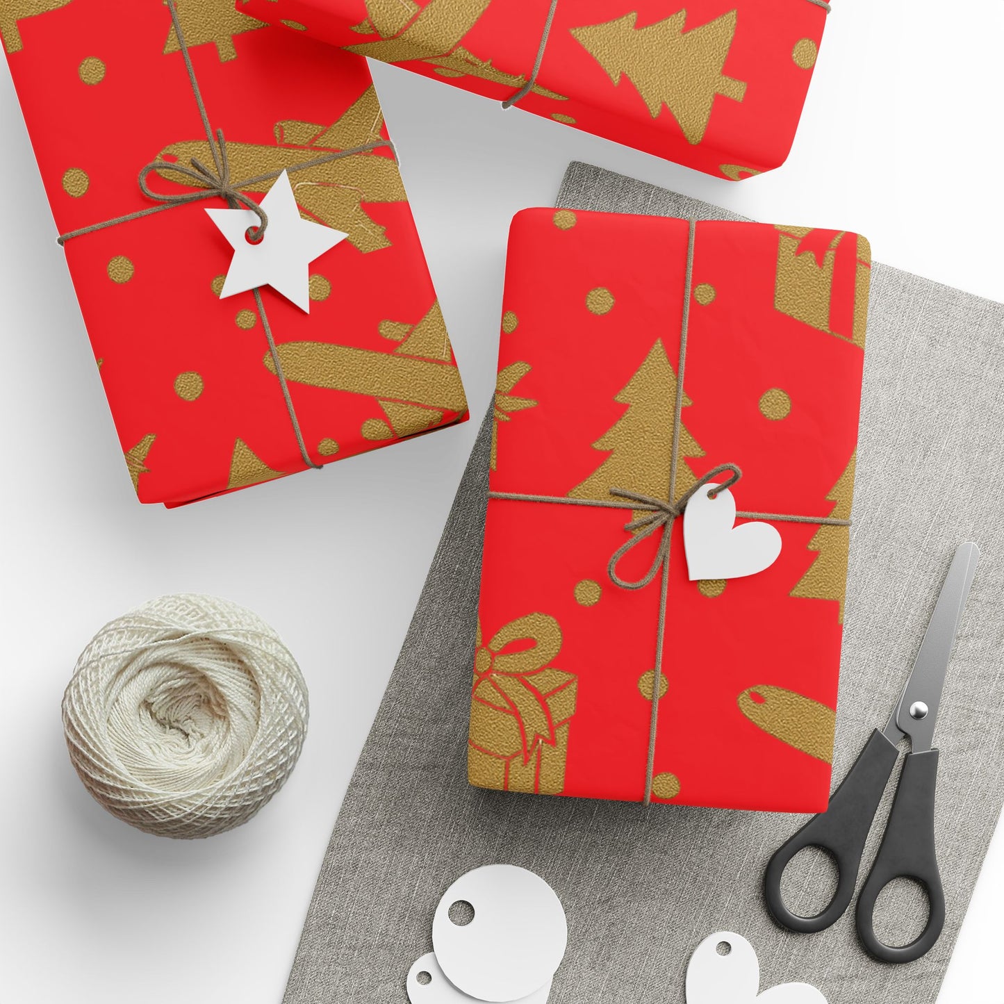 Christmas | Holiday Wrapping Paper | JusKay Travels Design