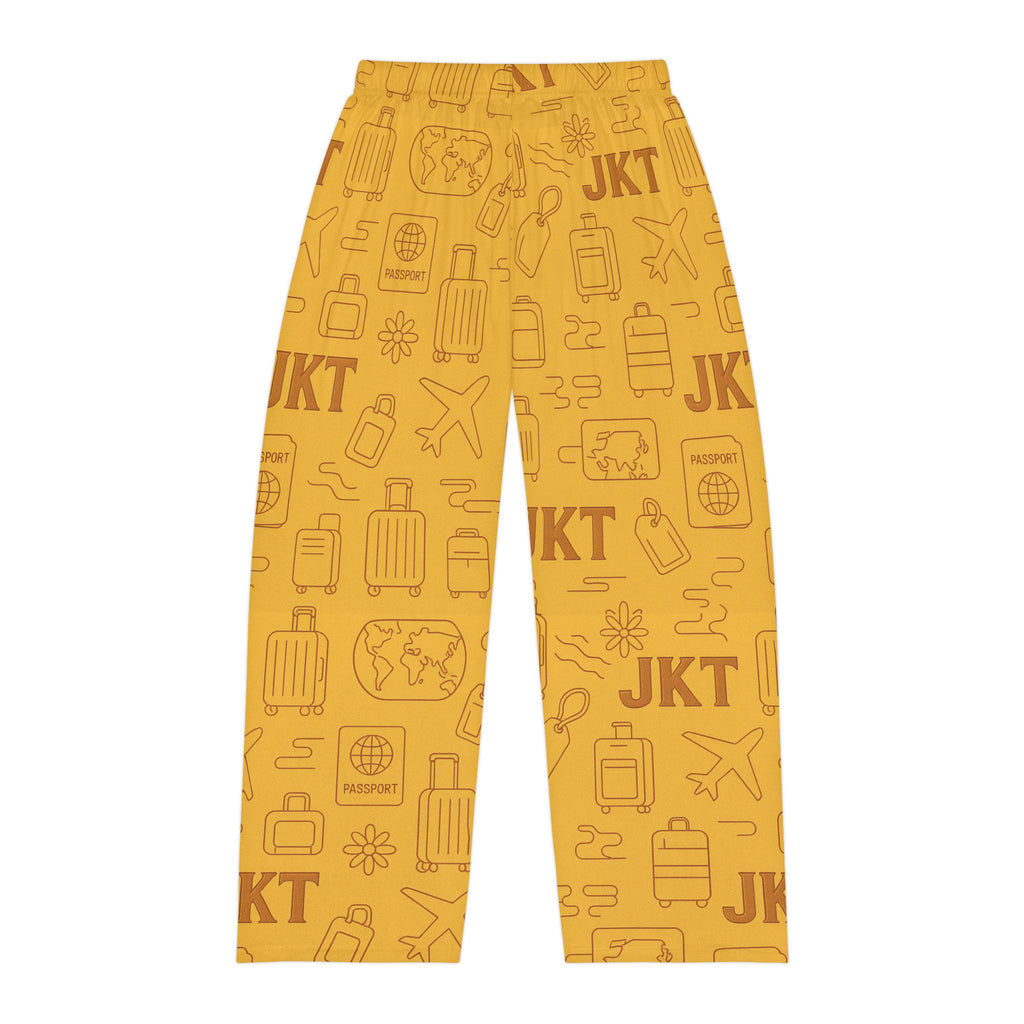 Travel-Inspired Men's Pajama Pants, Loungewear