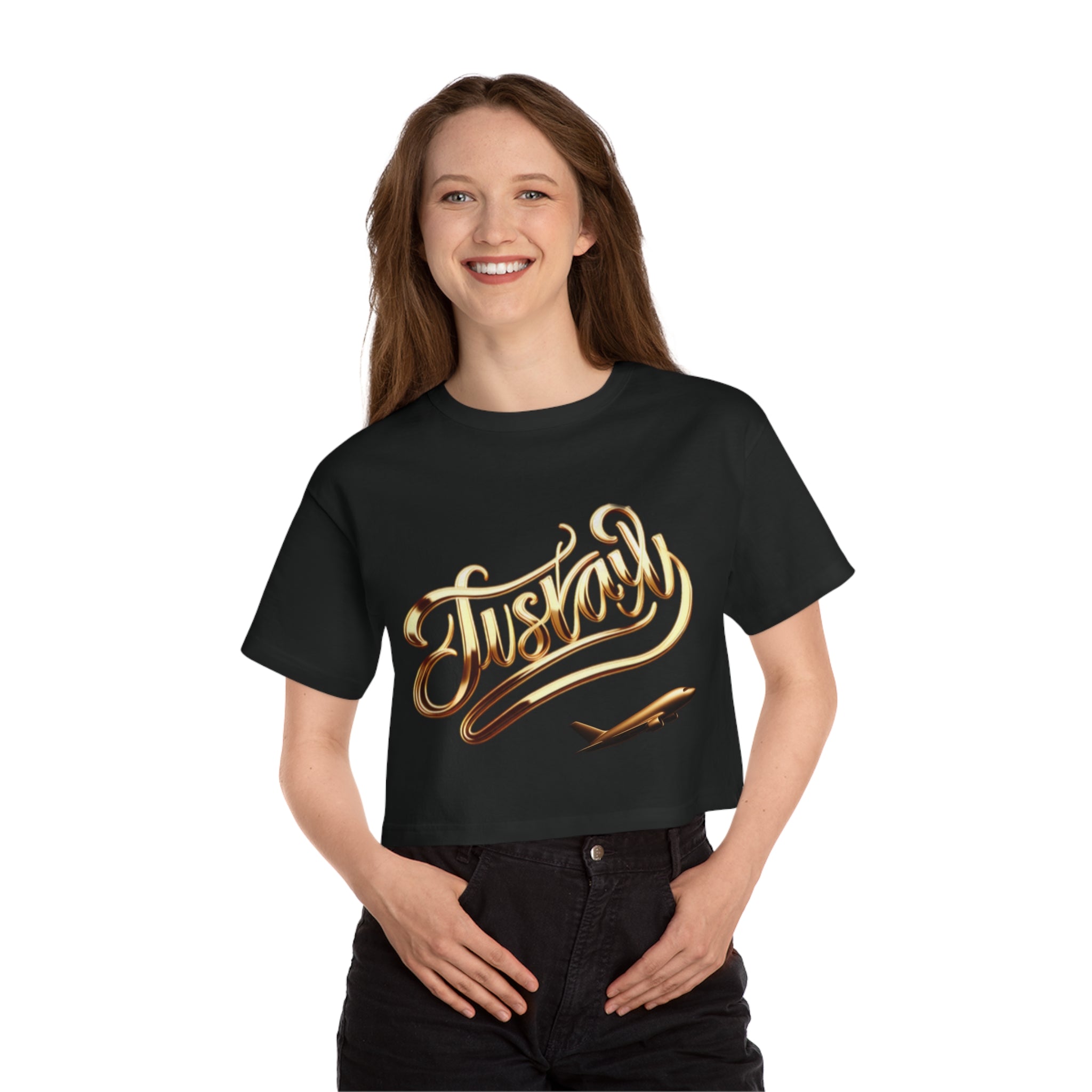 Cropped T-Shirt Beach Vibes - JusKay Design