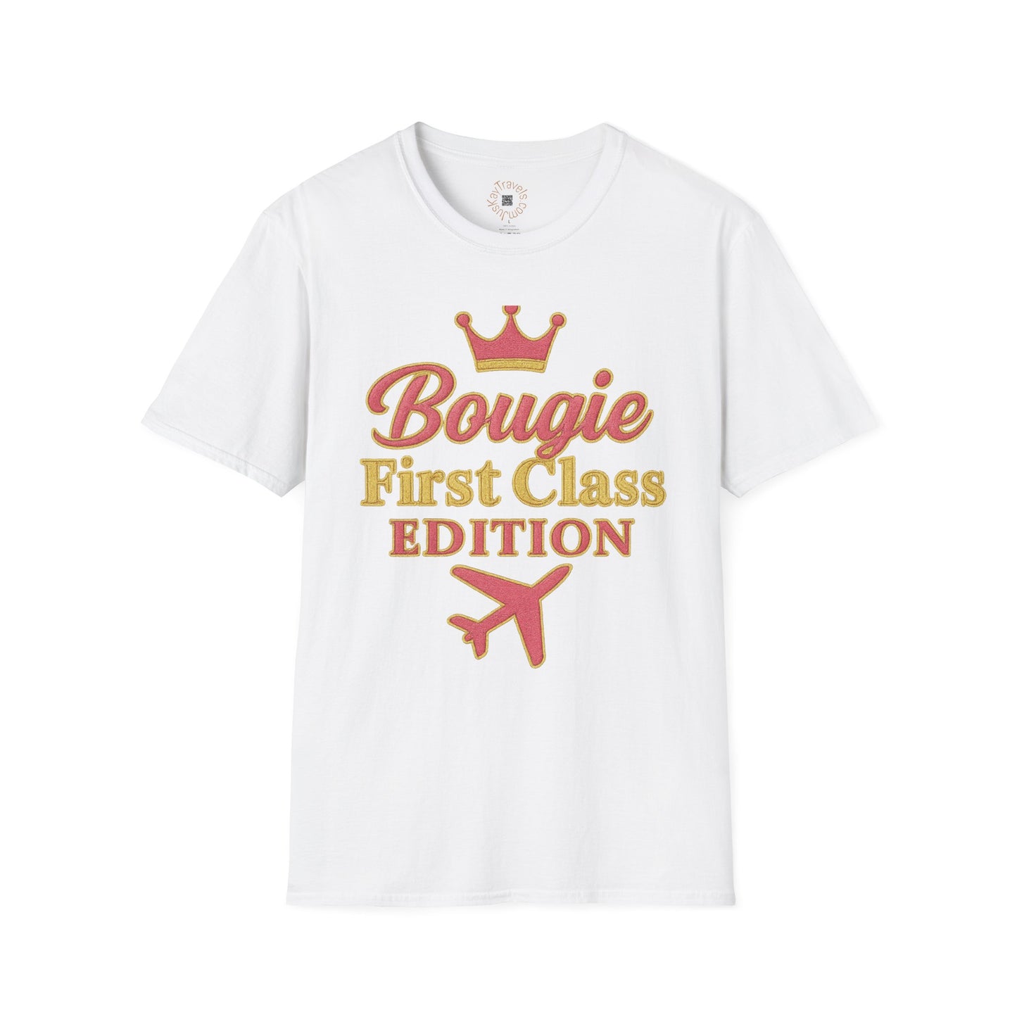 Bougie First-Class T-Shirt | Juskay Design, Travel Wear