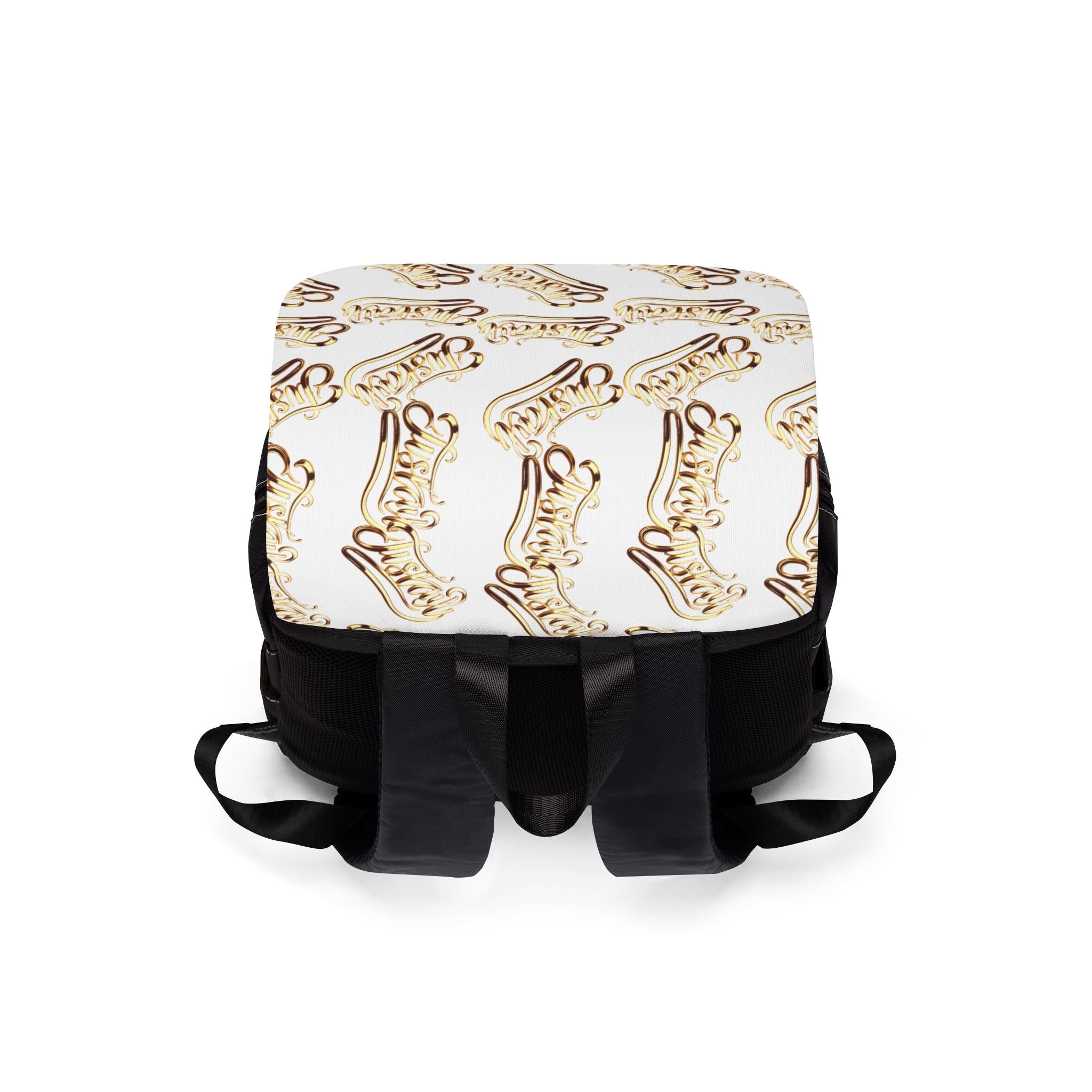 Shoulder Backpack - Juskay Design (White)