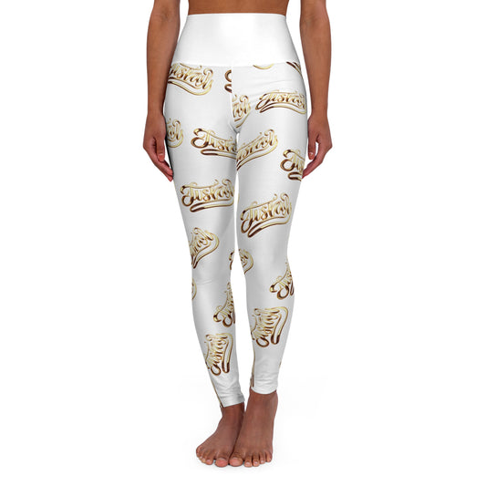 Luxe Pattern High Waisted Yoga Leggings | JusKay Design