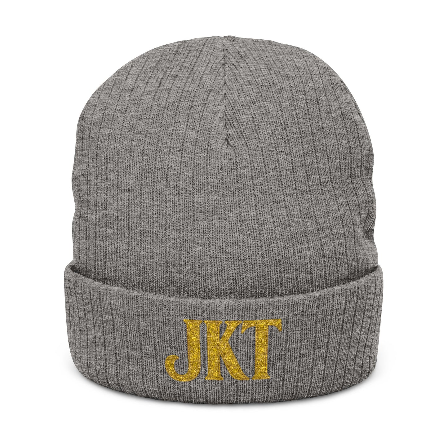 Beanie — Ribbed Knit Cuffed Hat - JusKay Design