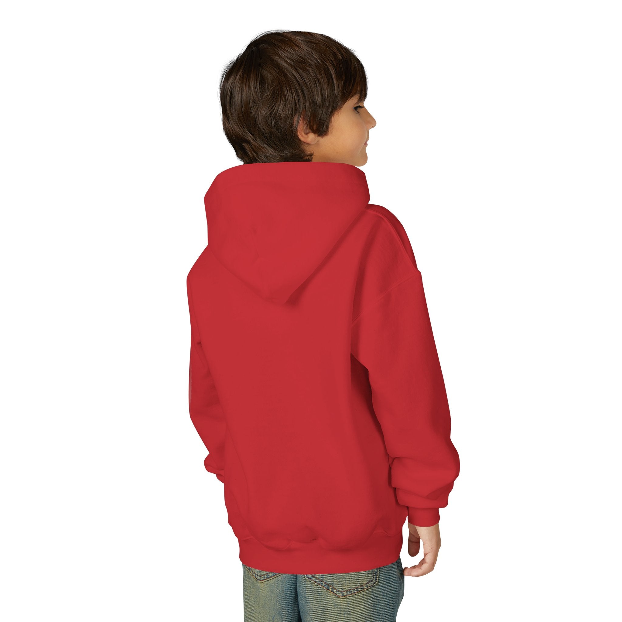 Youth Hooded Sweatshirt with Juskay Design