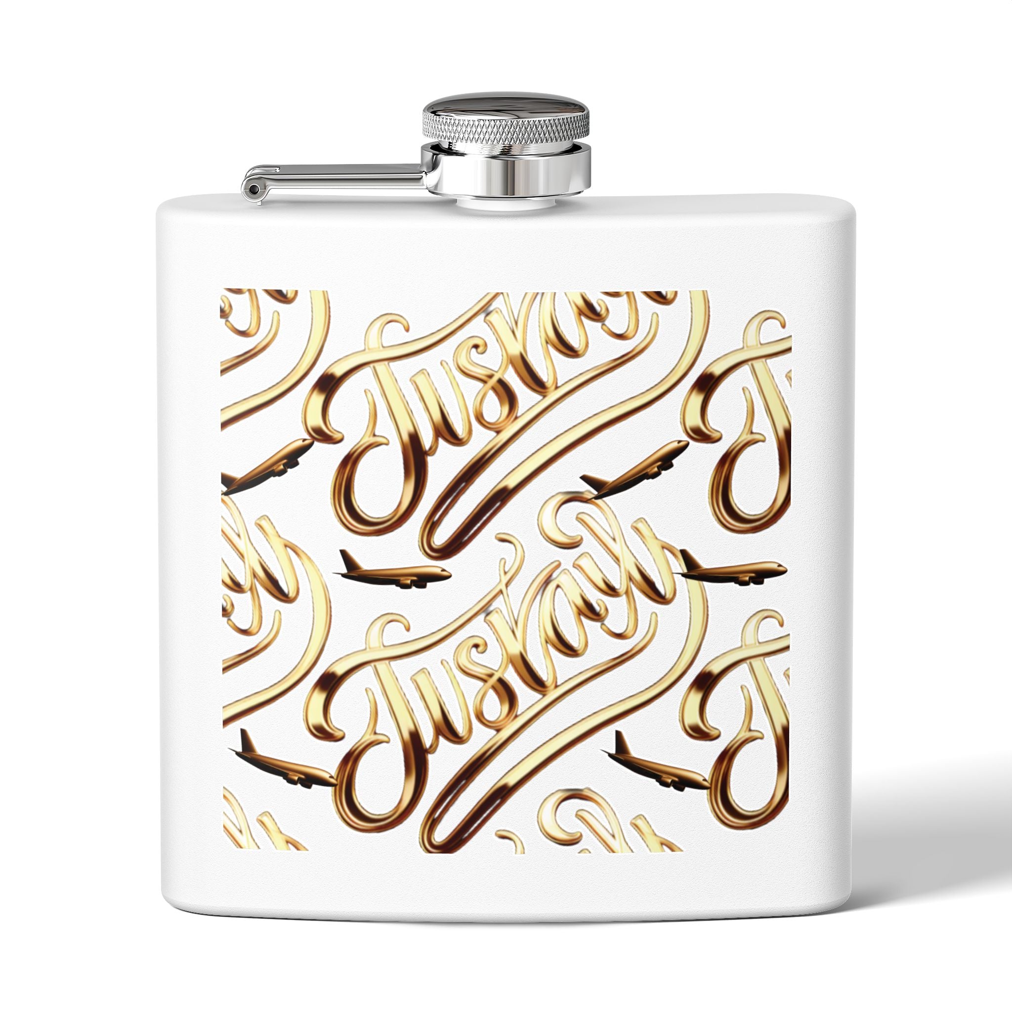 Stainless Steel Flask, 6oz