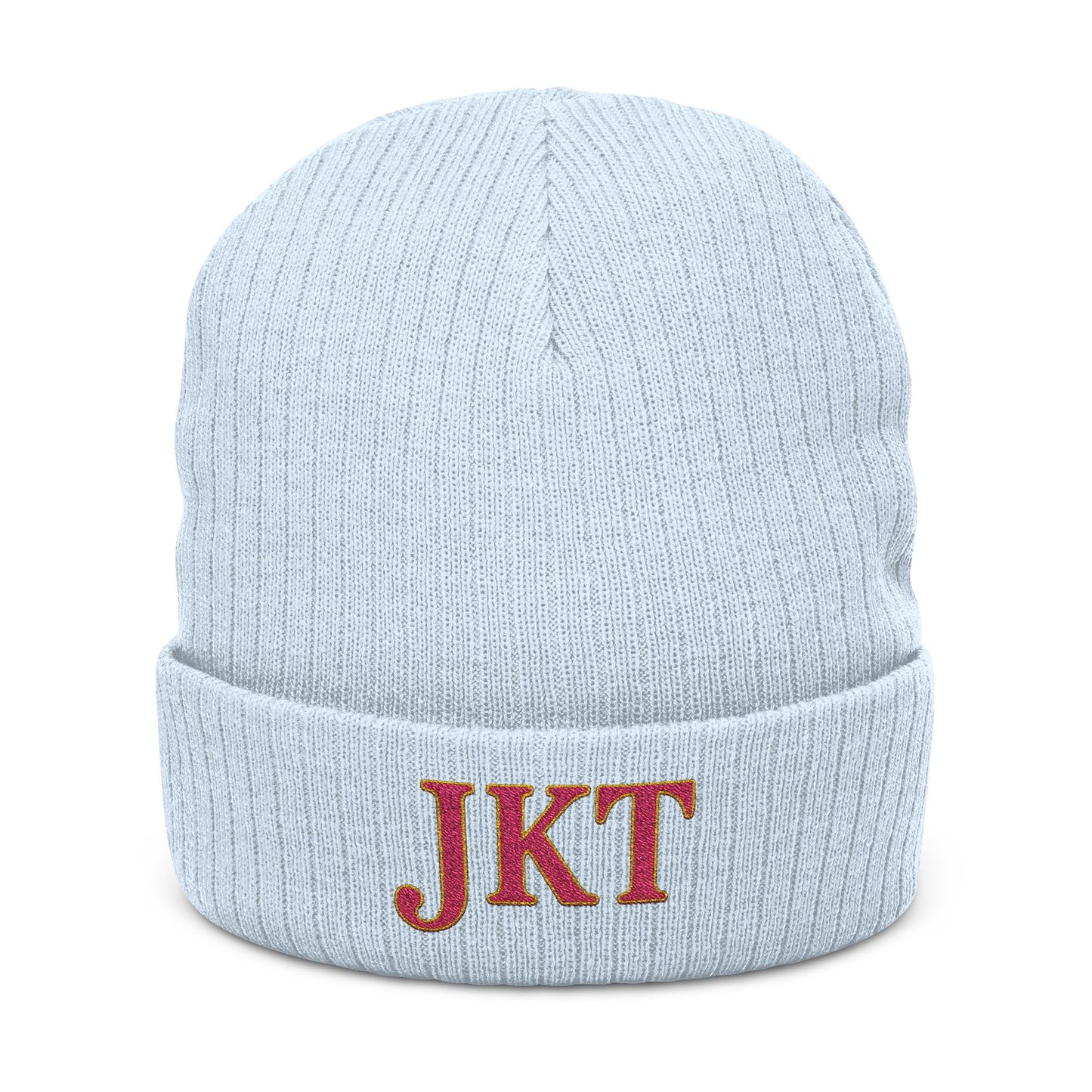 Beanie — Ribbed Knit Cuffed Hat - JusKay Design