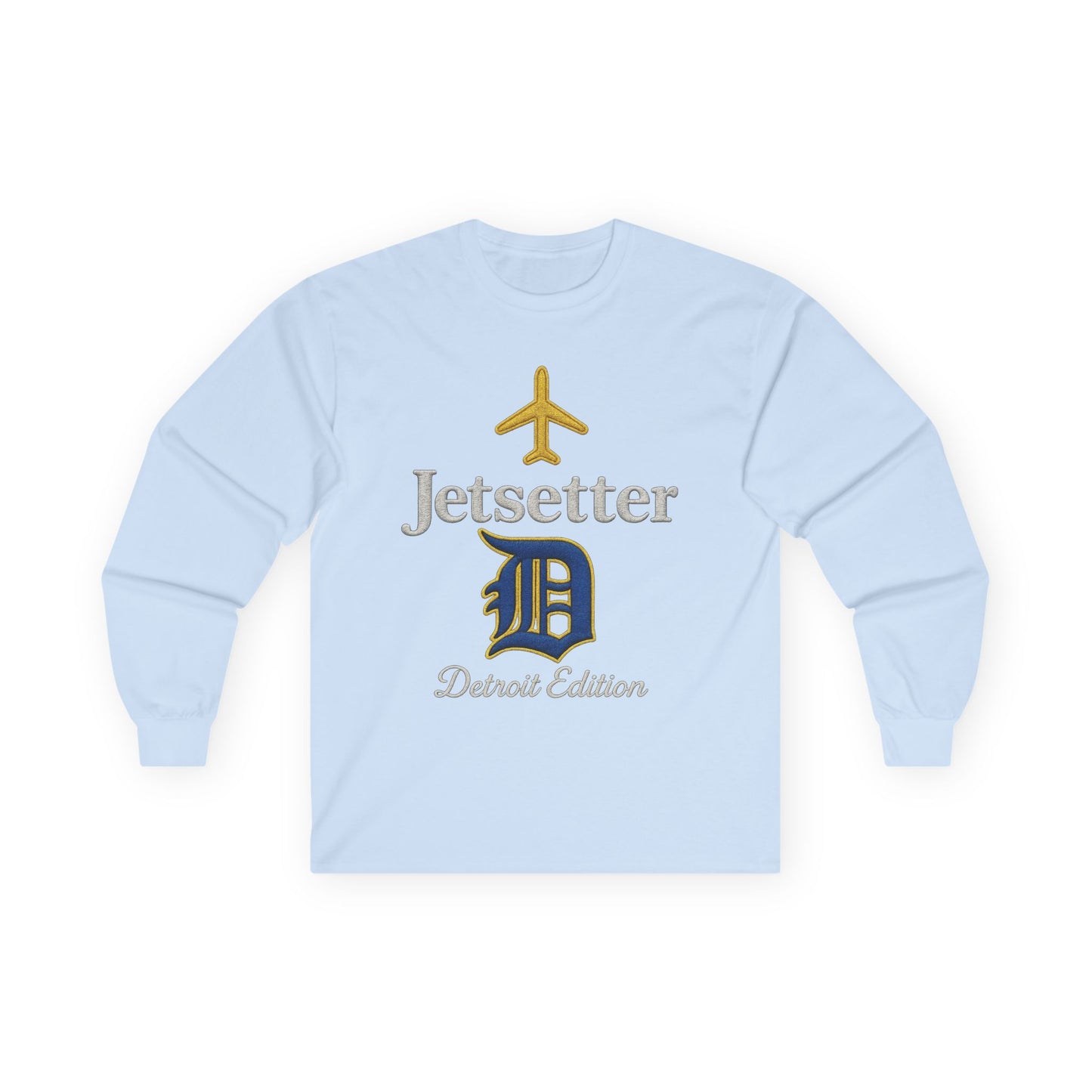 Jetsetter Detroit Long Sleeve Tee - JusKay Design