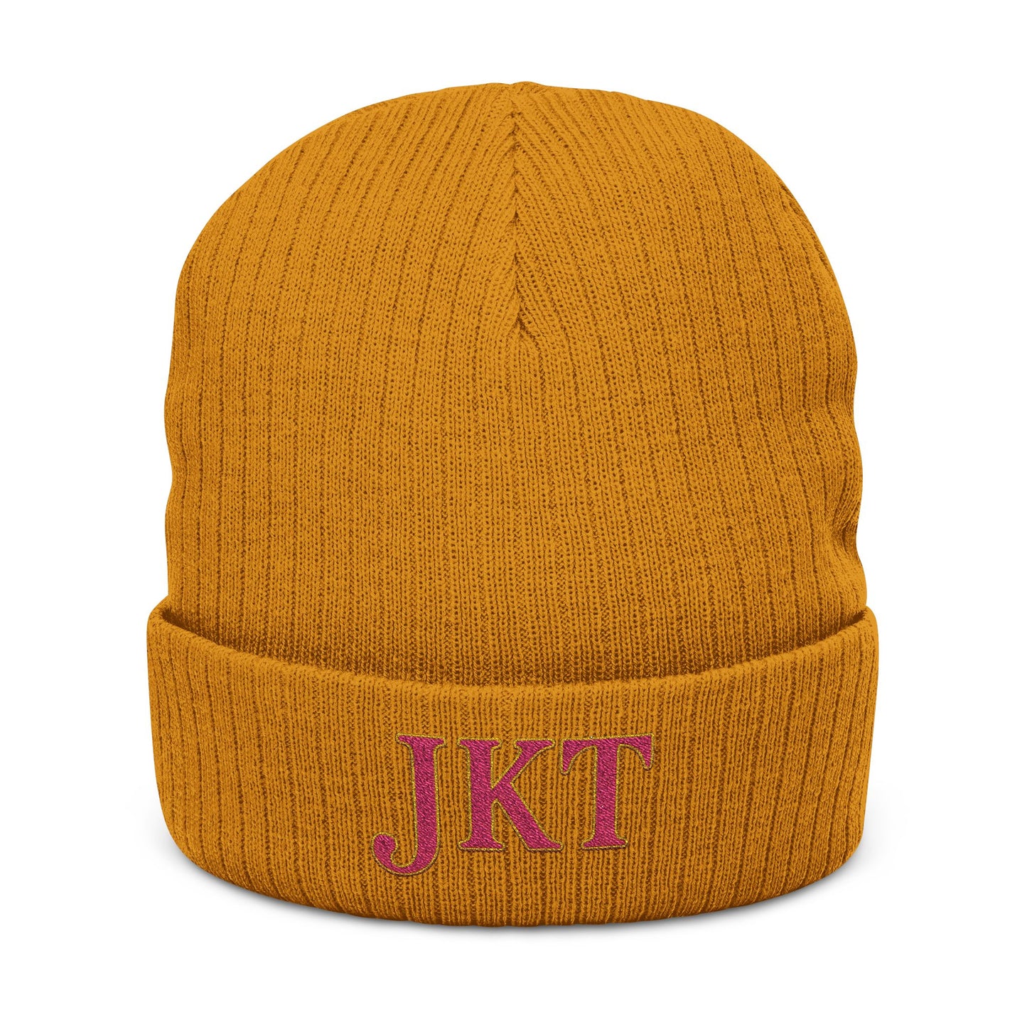 Beanie — Ribbed Knit Cuffed Hat - JusKay Design