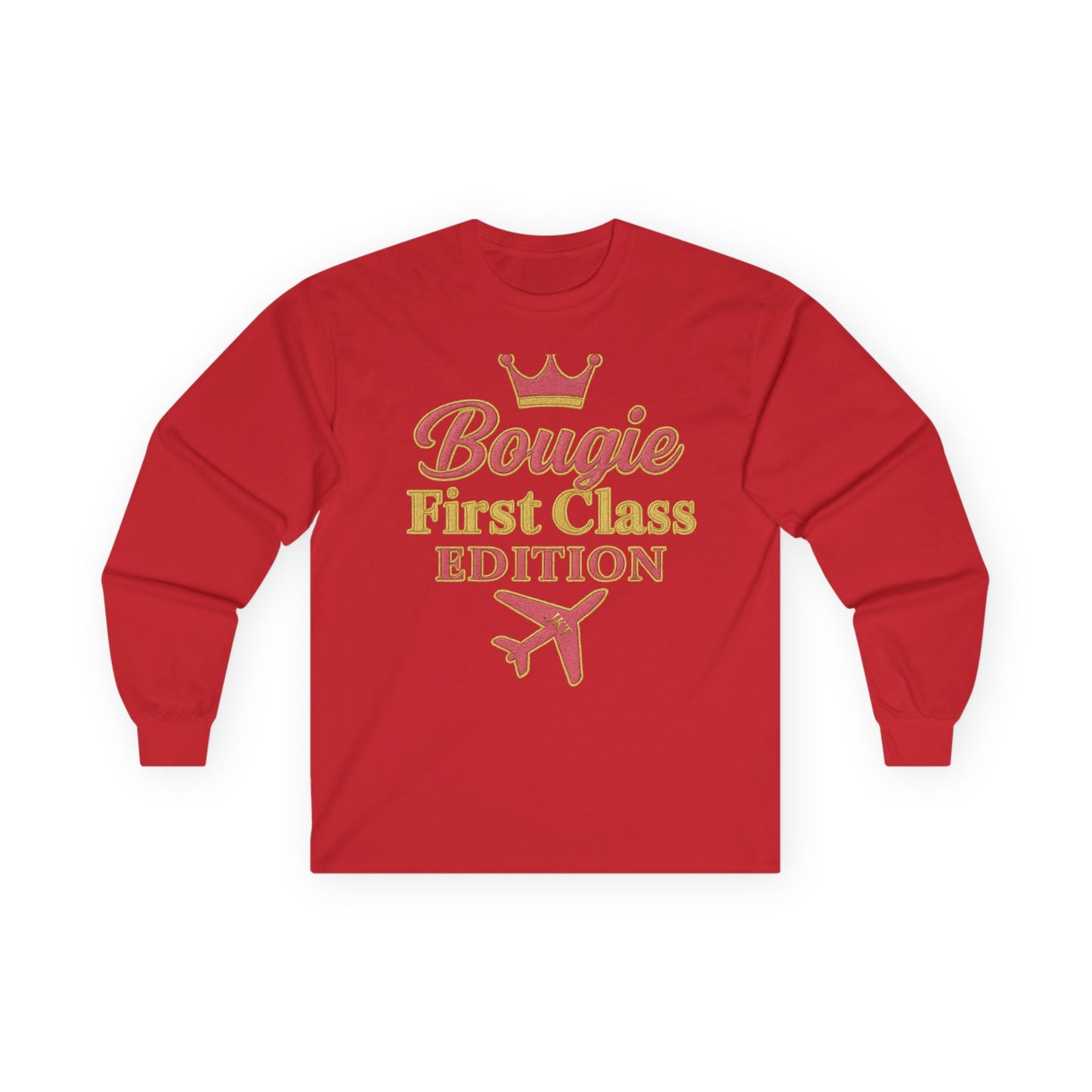 Bougie First Class Long Sleeve Tee - JusKay Design