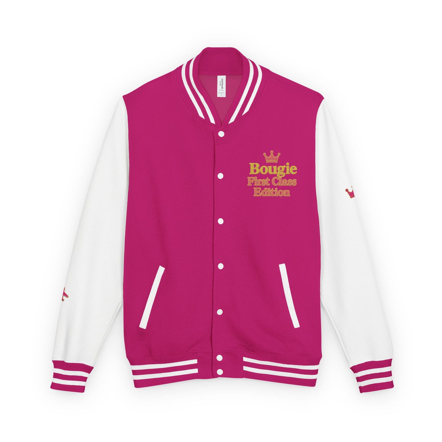 Bougie | First Class Edition | Heavyweight Letterman Jacket | JusKay Design