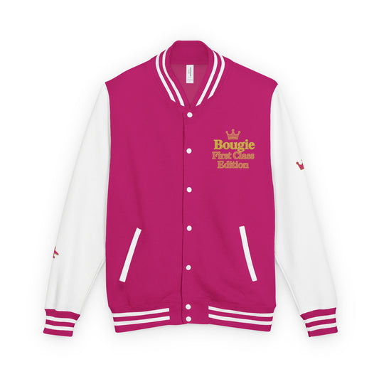 Bougie | First Class Edition | Heavyweight Letterman Jacket | JusKay Design
