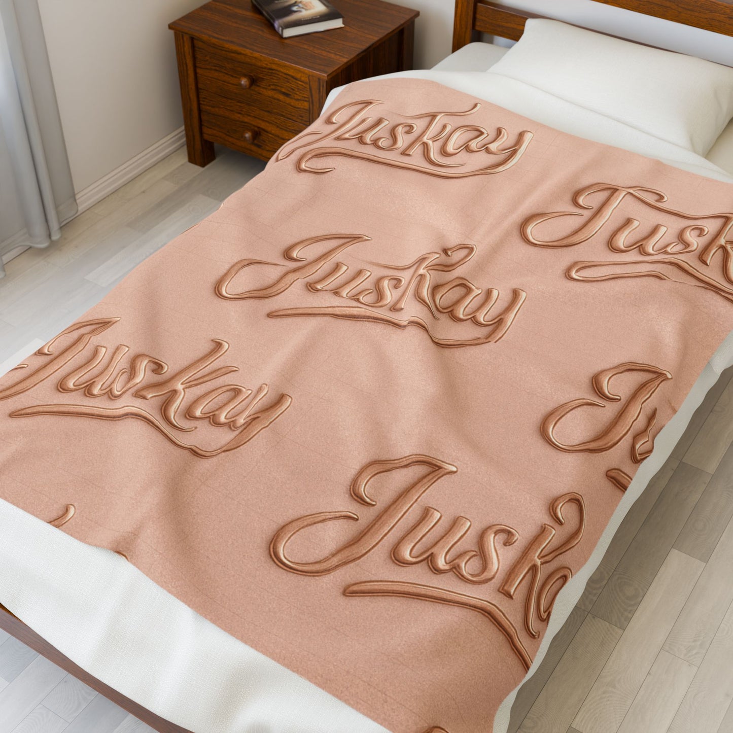 Plush Travel Blanket - Juskay Design