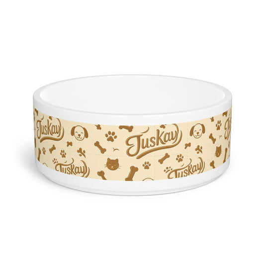 Dog & Cat Feeding Dish | JusKay Design