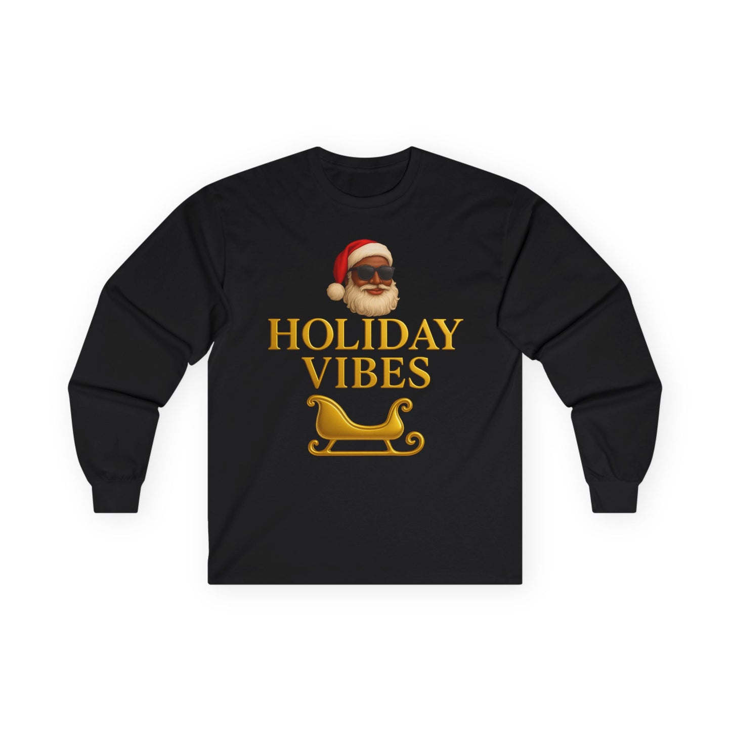 Holiday Vibes Long Sleeve Tee | Juskay Design