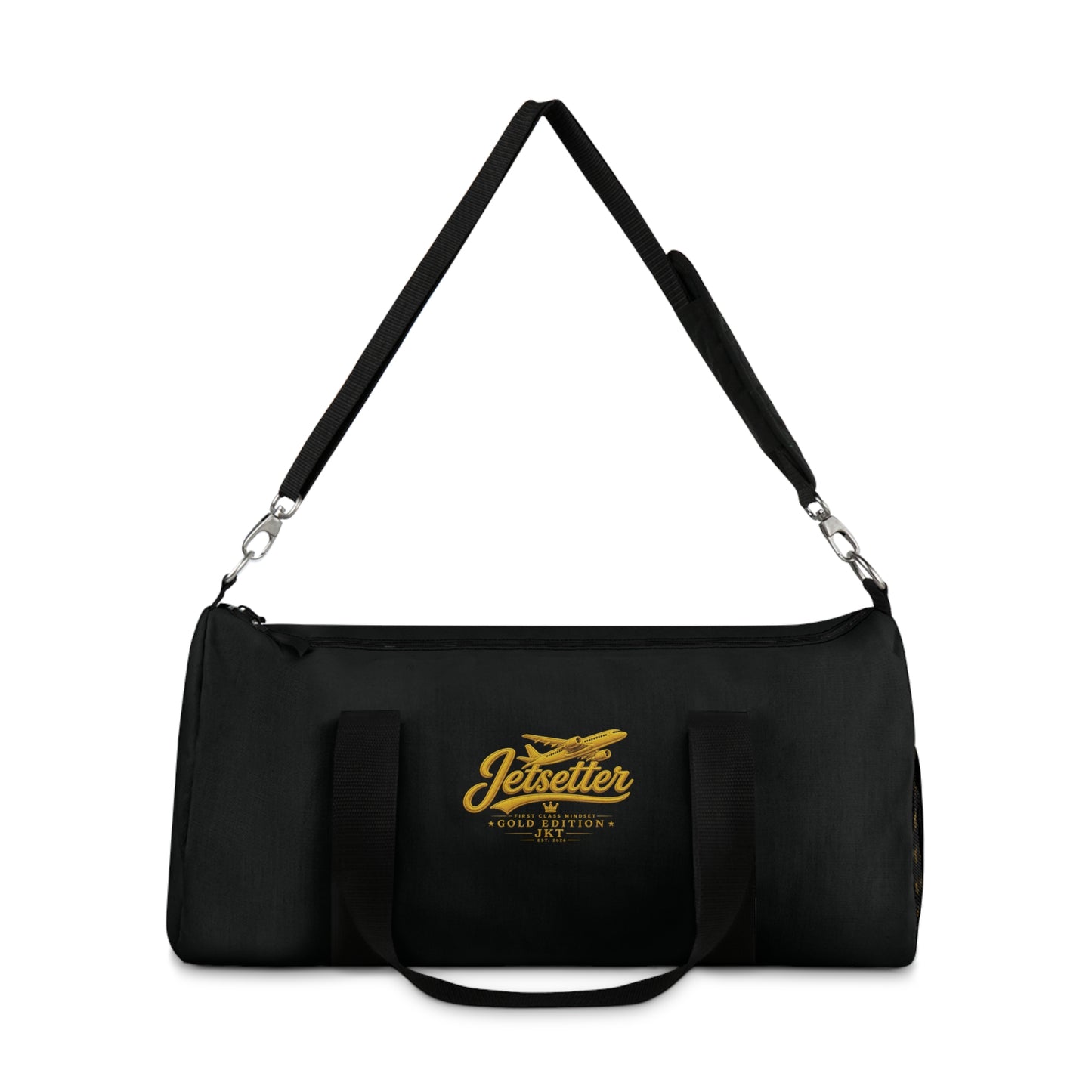 Jetsetter | Gold Edition | Gym Duffel Bag for Active Lifestyle | Juskay Design