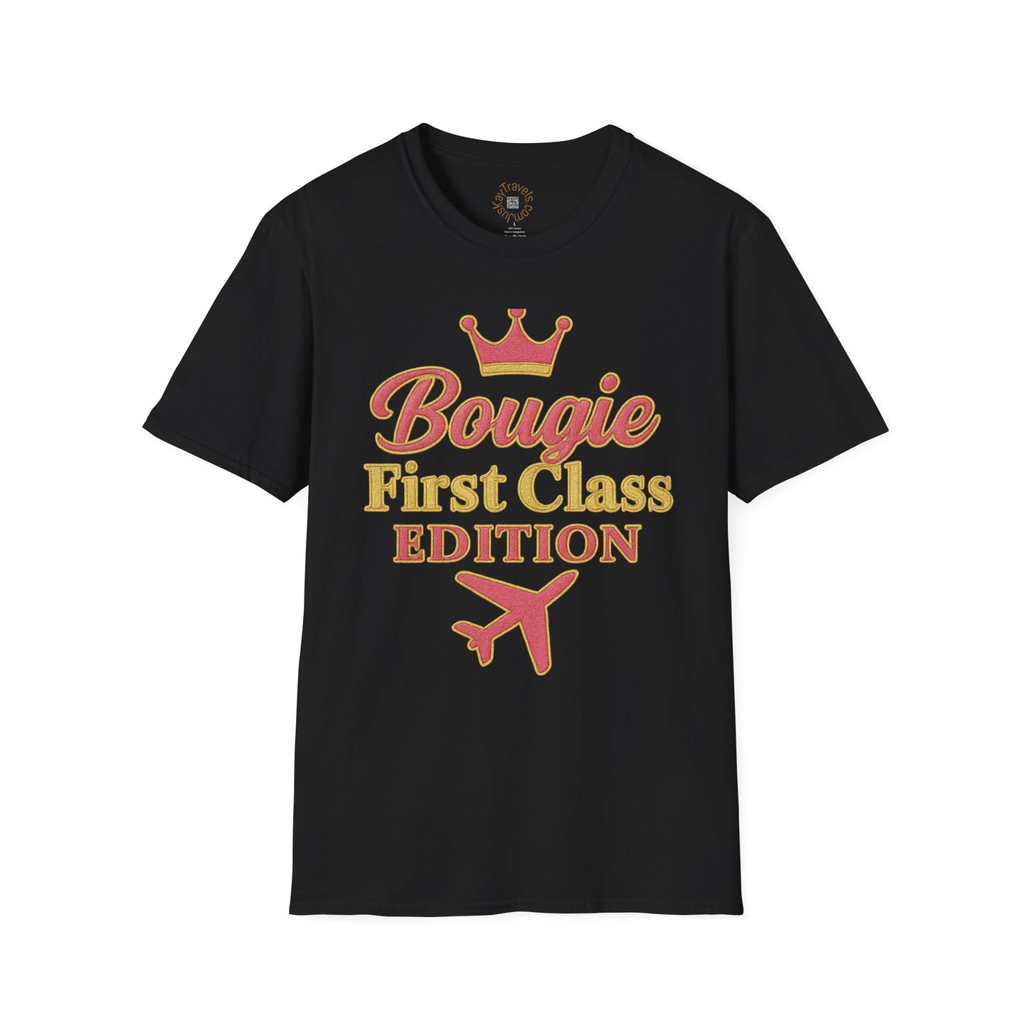 Bougie First-Class T-Shirt | Juskay Design, Travel Wear