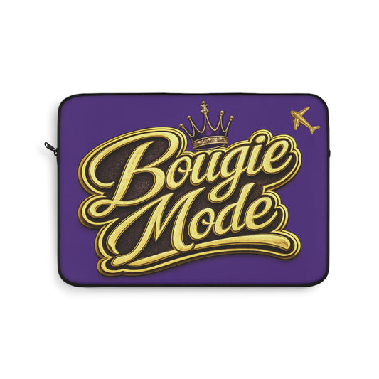 Bougie JusKay Purple Laptop Sleeve —  Protective Case