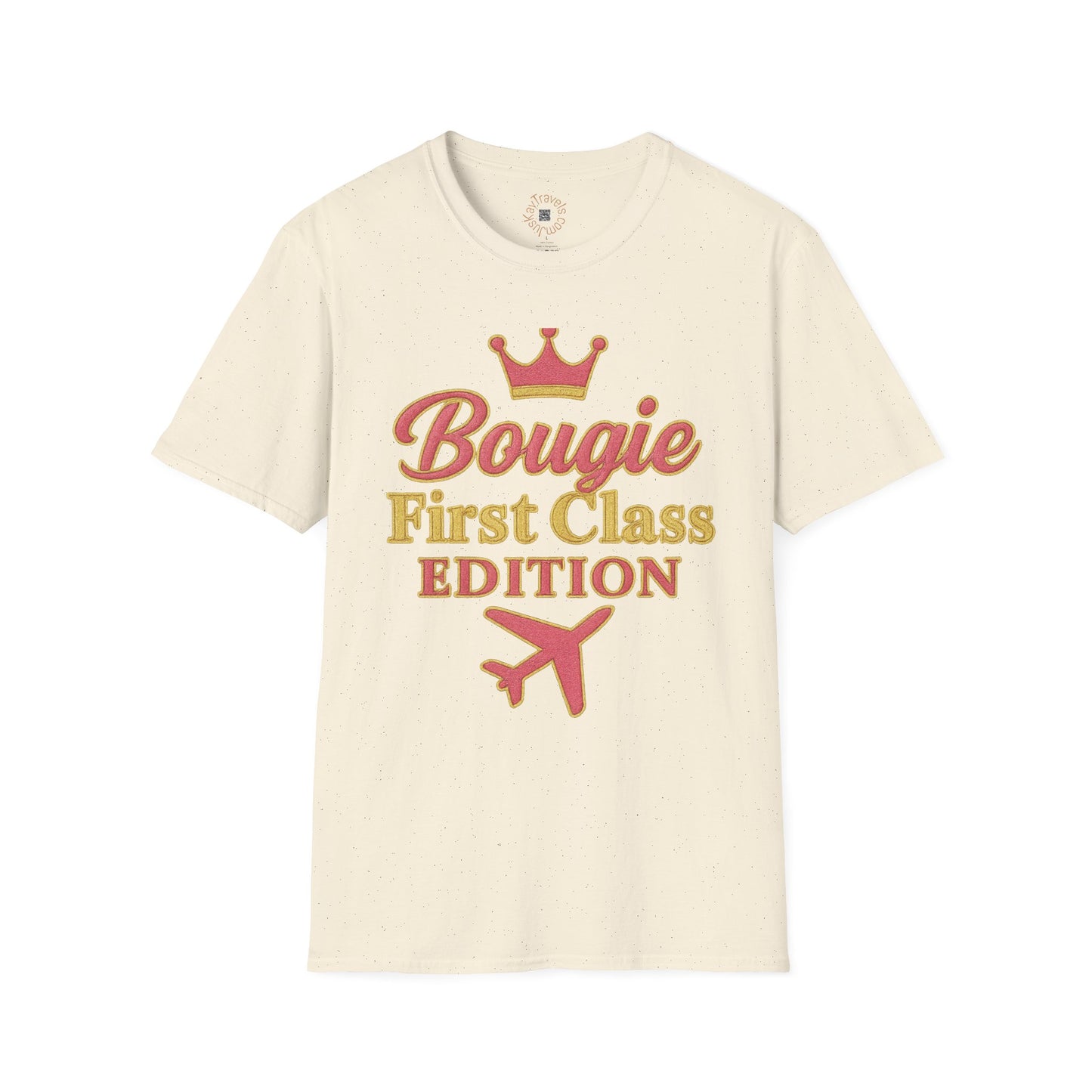 Bougie First-Class T-Shirt | Juskay Design, Travel Wear