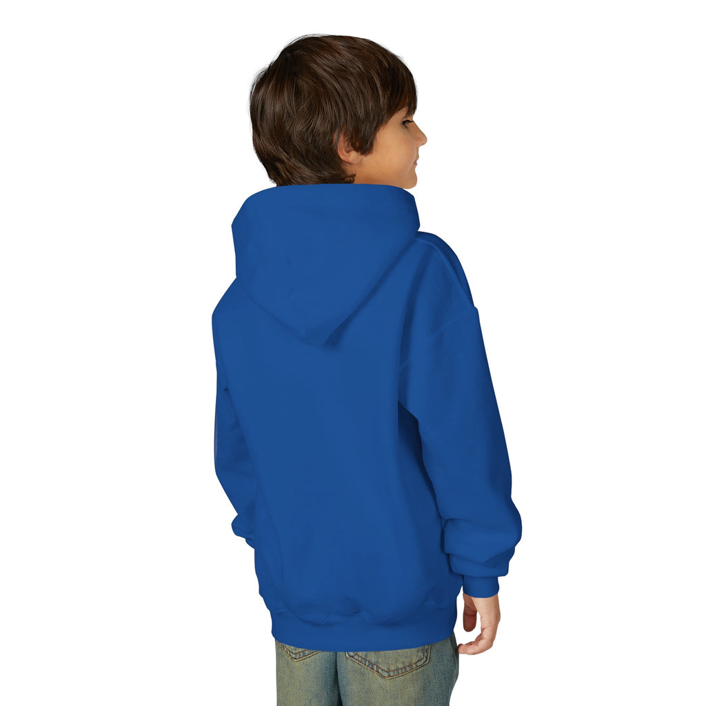 Youth Hooded Sweatshirt with Juskay Design