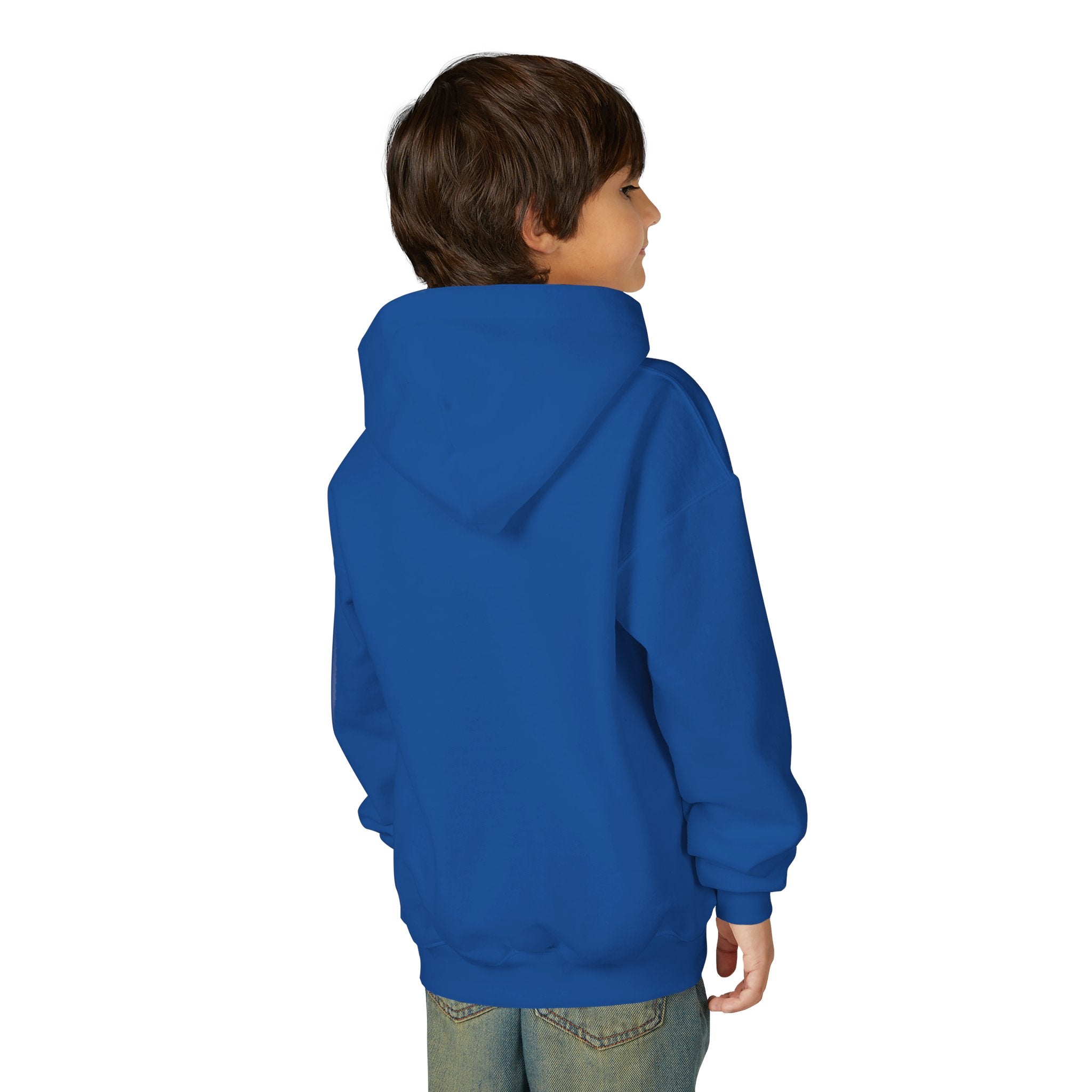 Youth Hooded Sweatshirt with Juskay Design