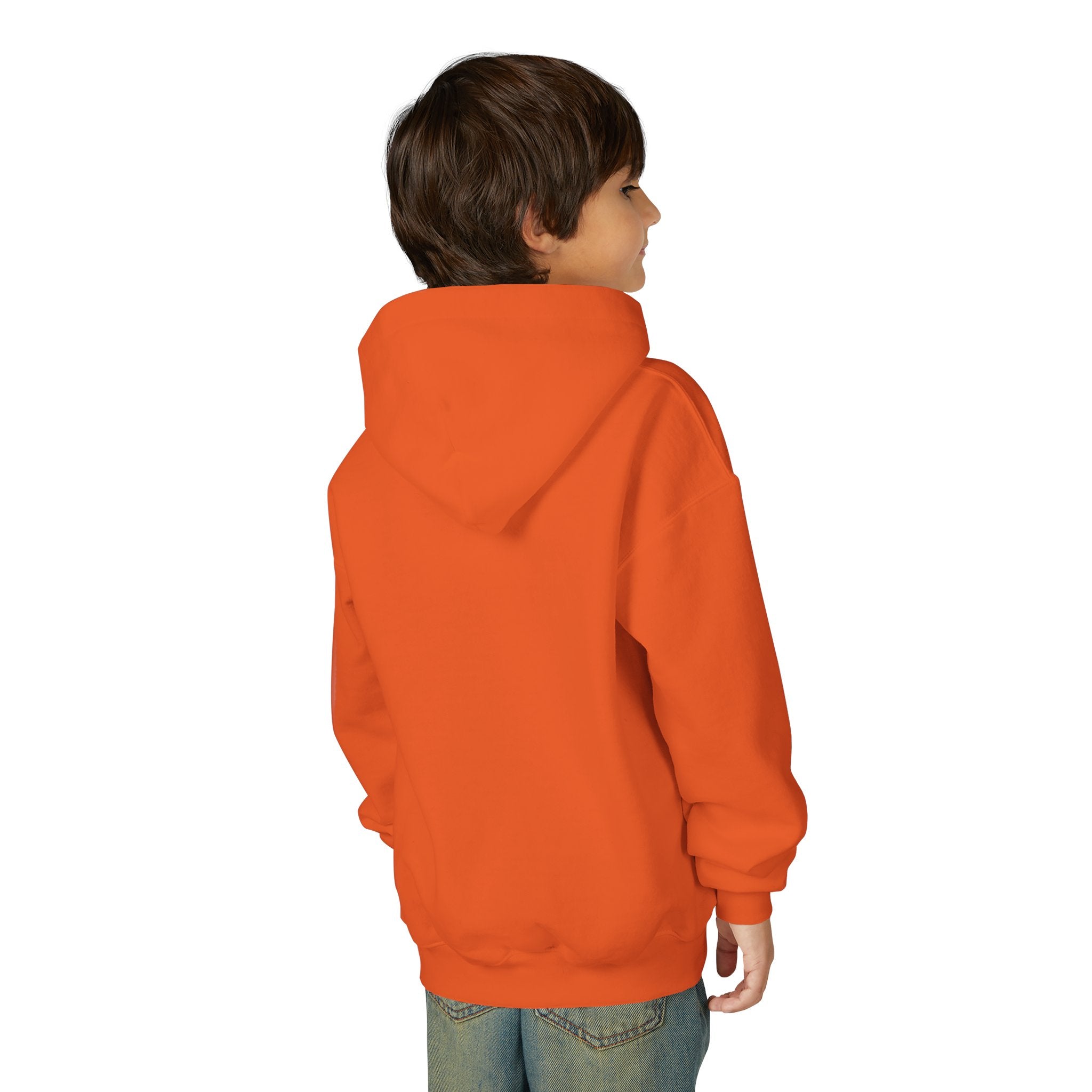Youth Hooded Sweatshirt with Juskay Design