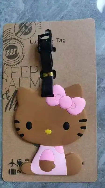 Hello Kitty Luggage Tag Suitcase ID Label