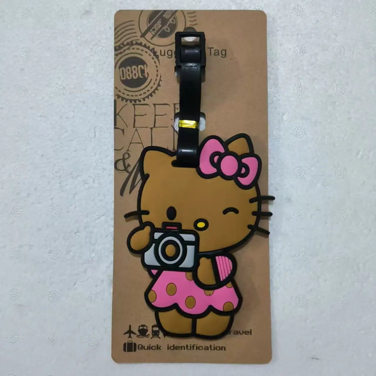 Hello Kitty Luggage Tag Suitcase ID Label