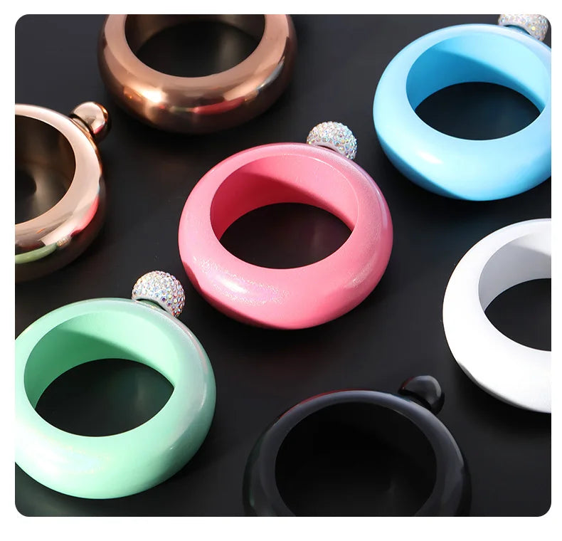 Stainless Steel Hip Flask 3.5oz | Viral Vibe