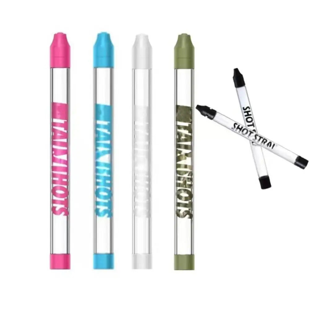 Shot Straw Reusable Glasses Tumbler