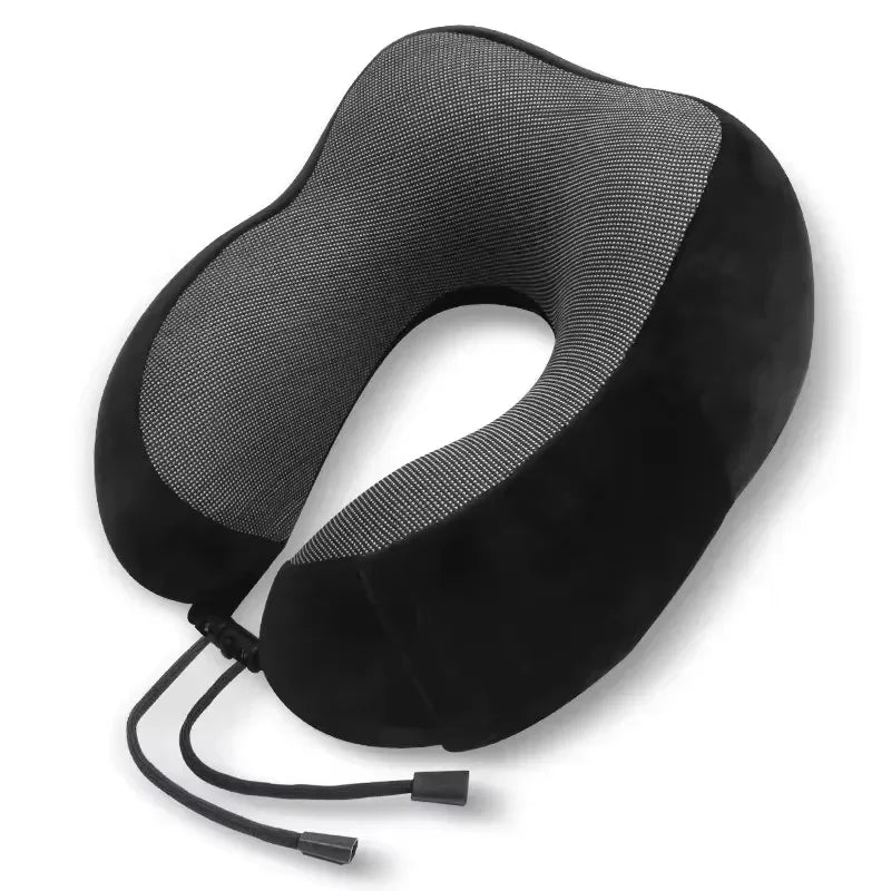 New Memory Foam Neck Pillow w/ Massage