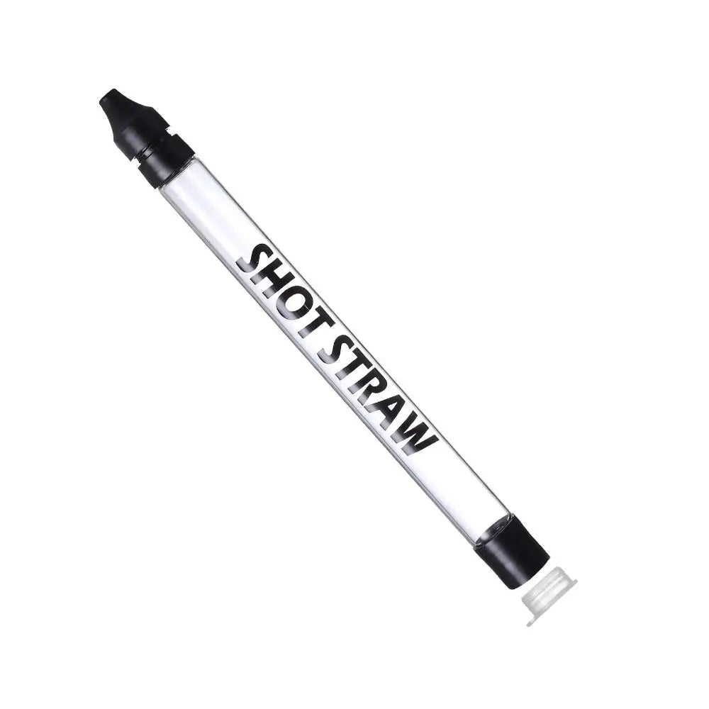 Shot Straw Reusable Glasses Tumbler