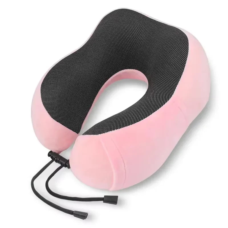 New Memory Foam Neck Pillow w/ Massage