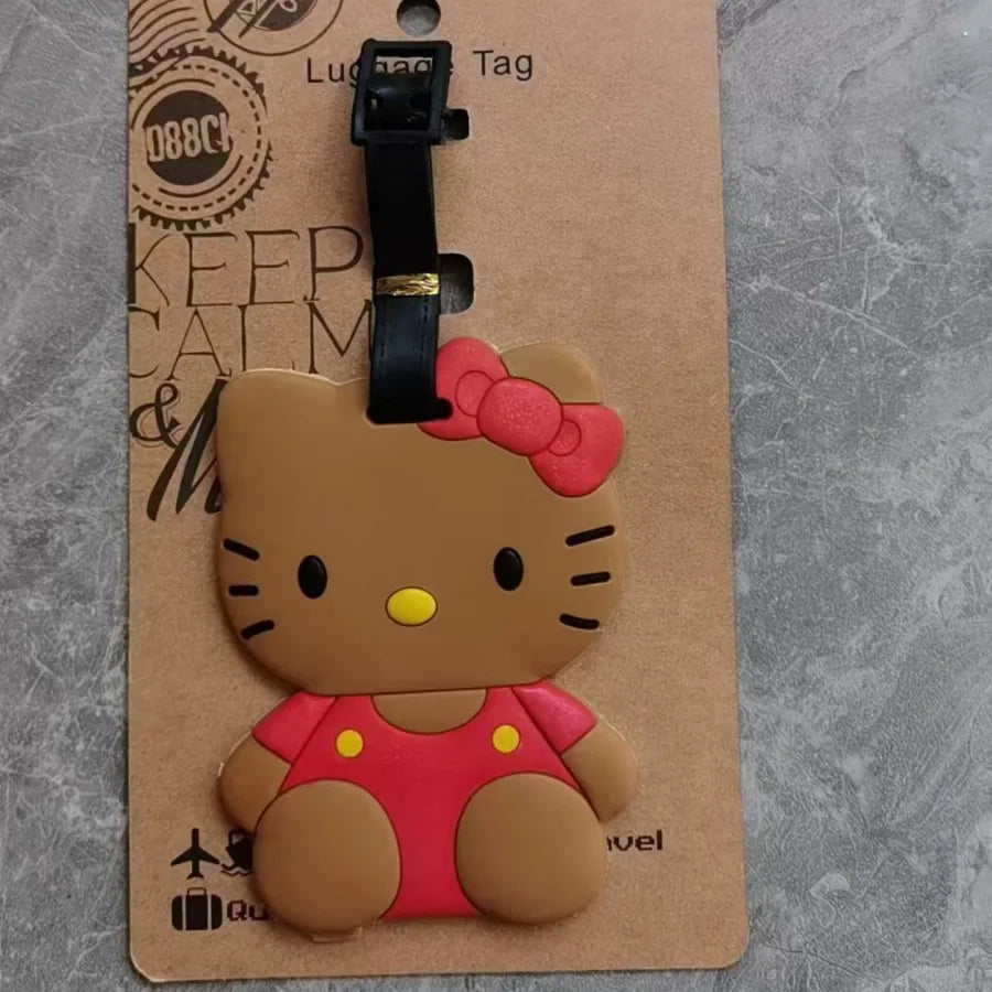 Hello Kitty Luggage Tag Suitcase ID Label