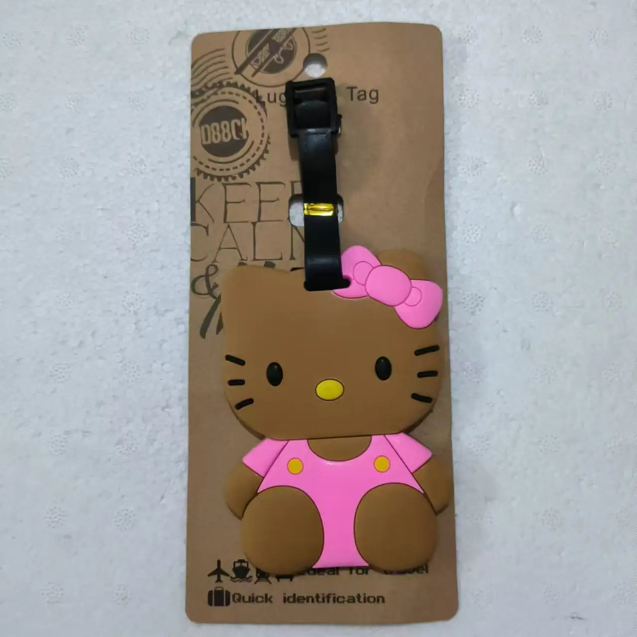 Hello Kitty Luggage Tag Suitcase ID Label