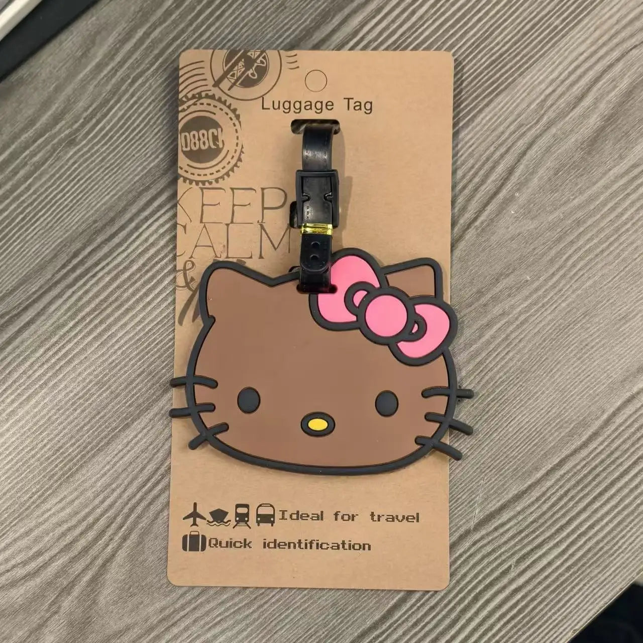 Hello Kitty Luggage Tag Suitcase ID Label