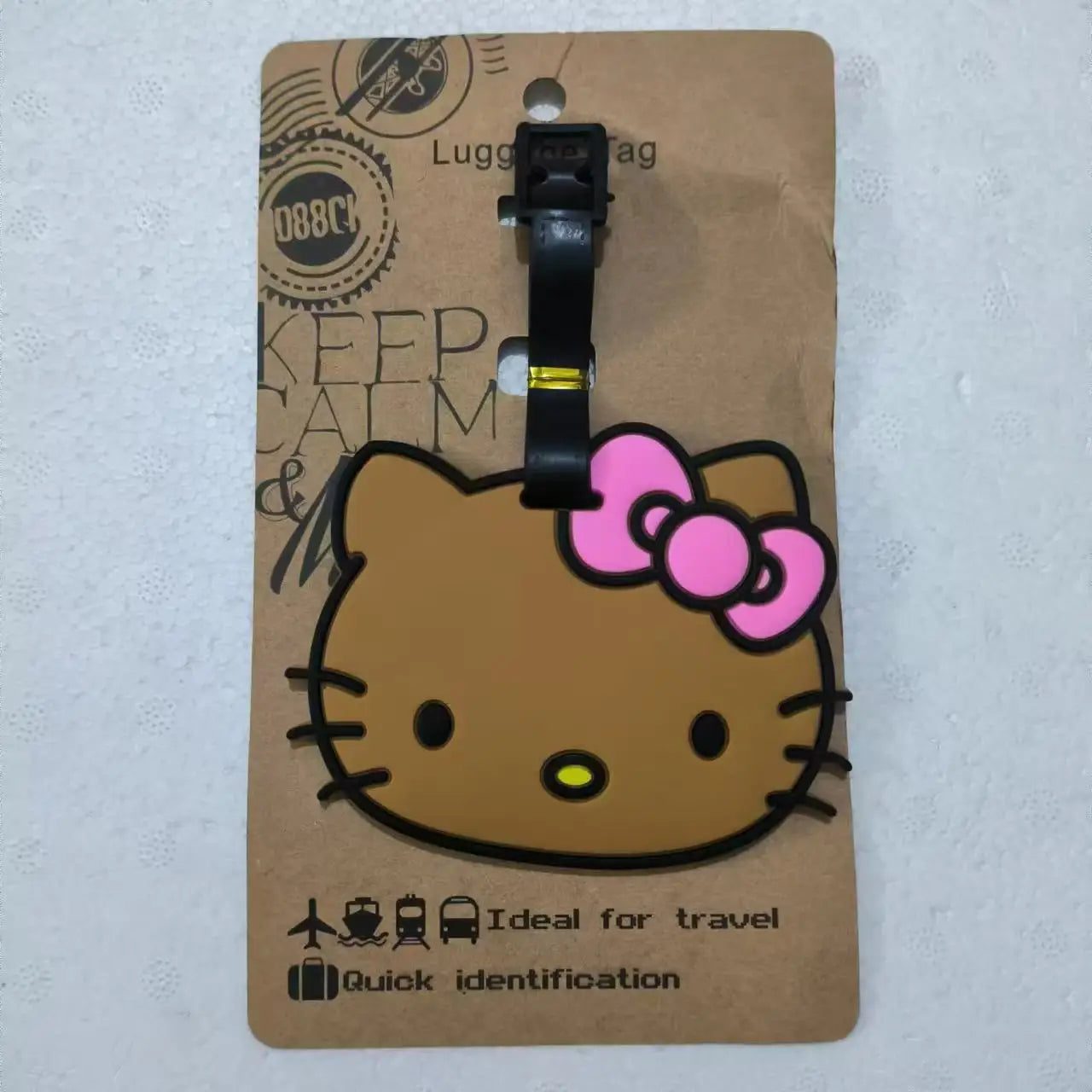 Hello Kitty Luggage Tag Suitcase ID Label