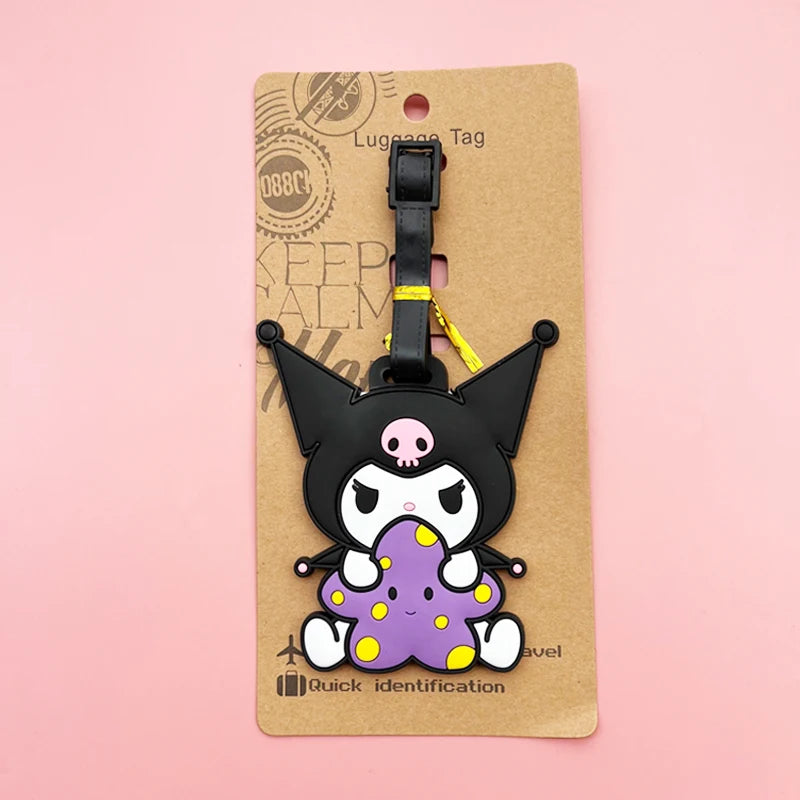 Hello Kitty Gel Luggage Tag Travel Accessory
