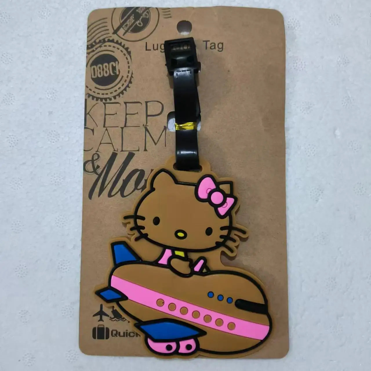 Hello Kitty Luggage Tag Suitcase ID Label