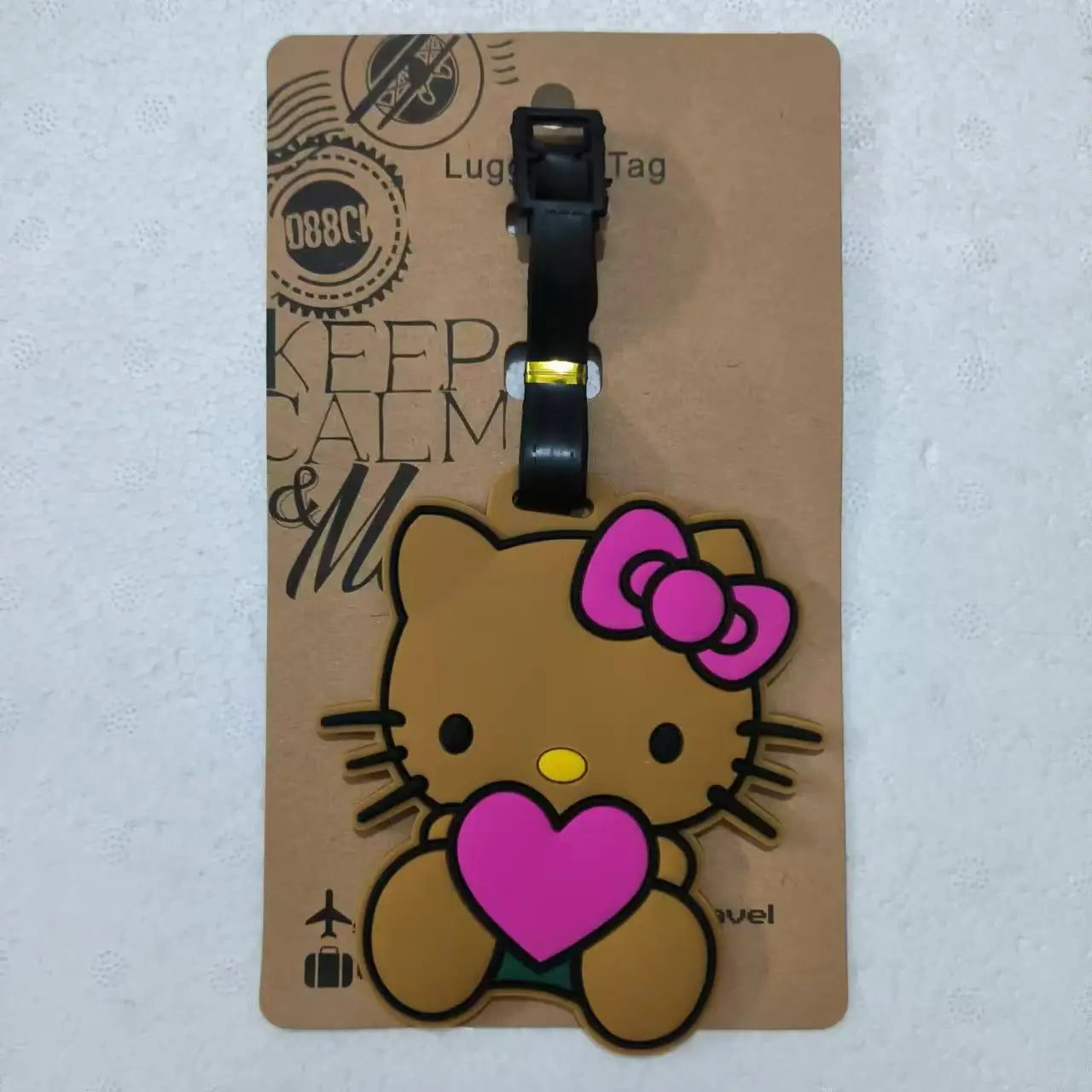 Hello Kitty Luggage Tag Suitcase ID Label