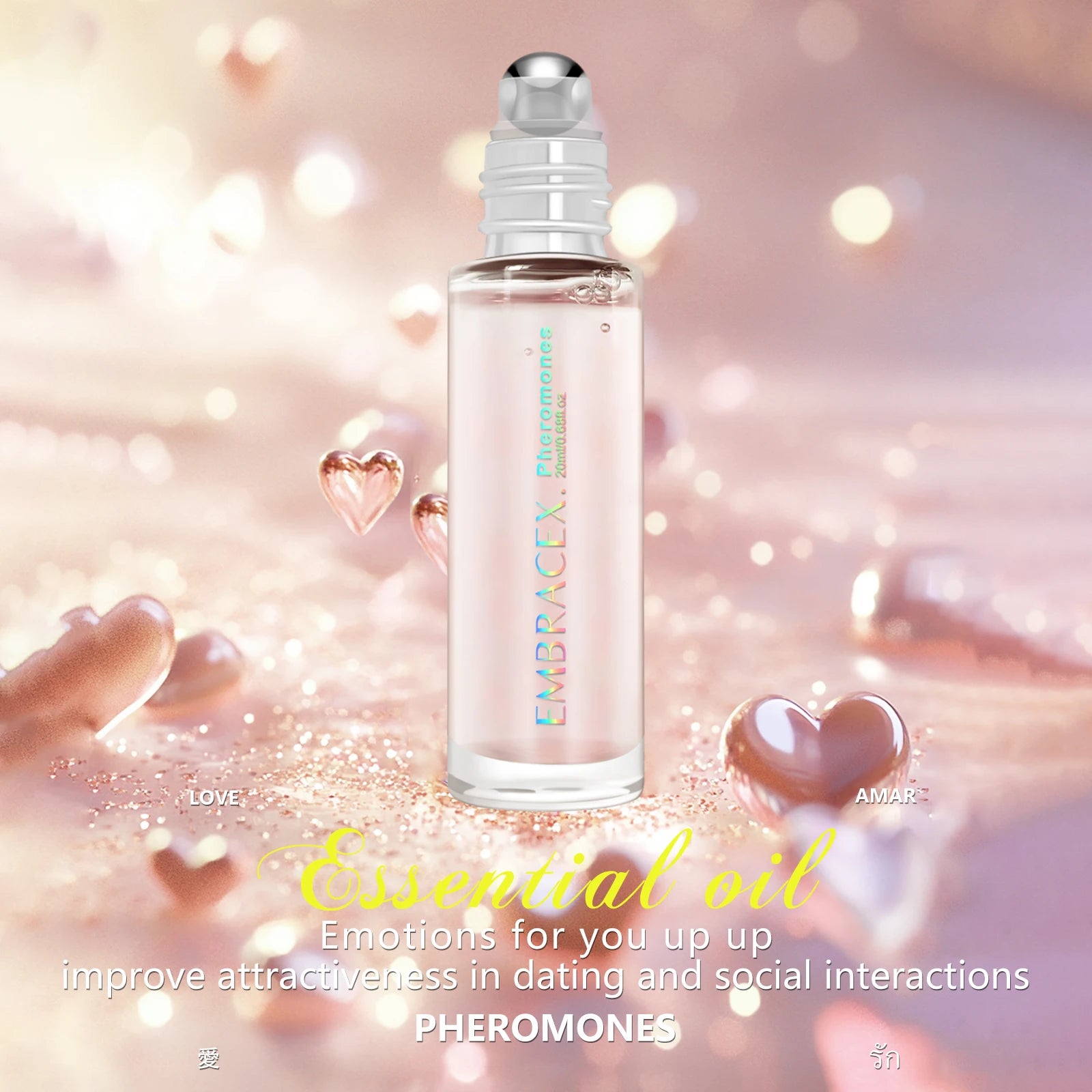 Pheromone Roll- On Oil Perfumes Essential - Women