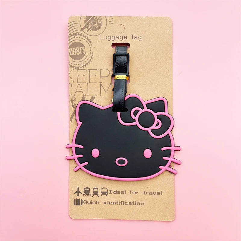 Hello Kitty Gel Luggage Tag Travel Accessory