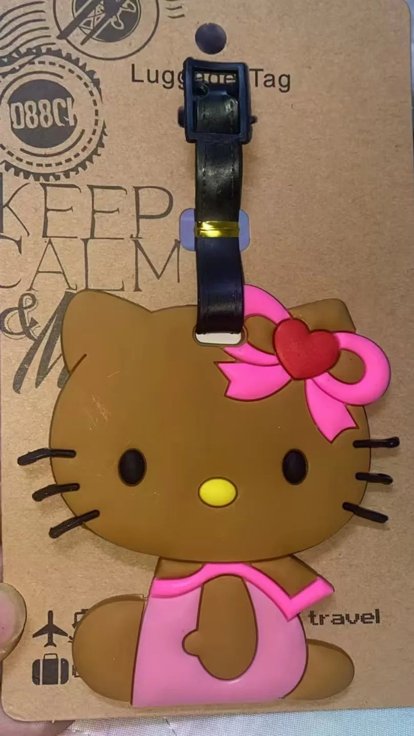 Hello Kitty Luggage Tag Suitcase ID Label
