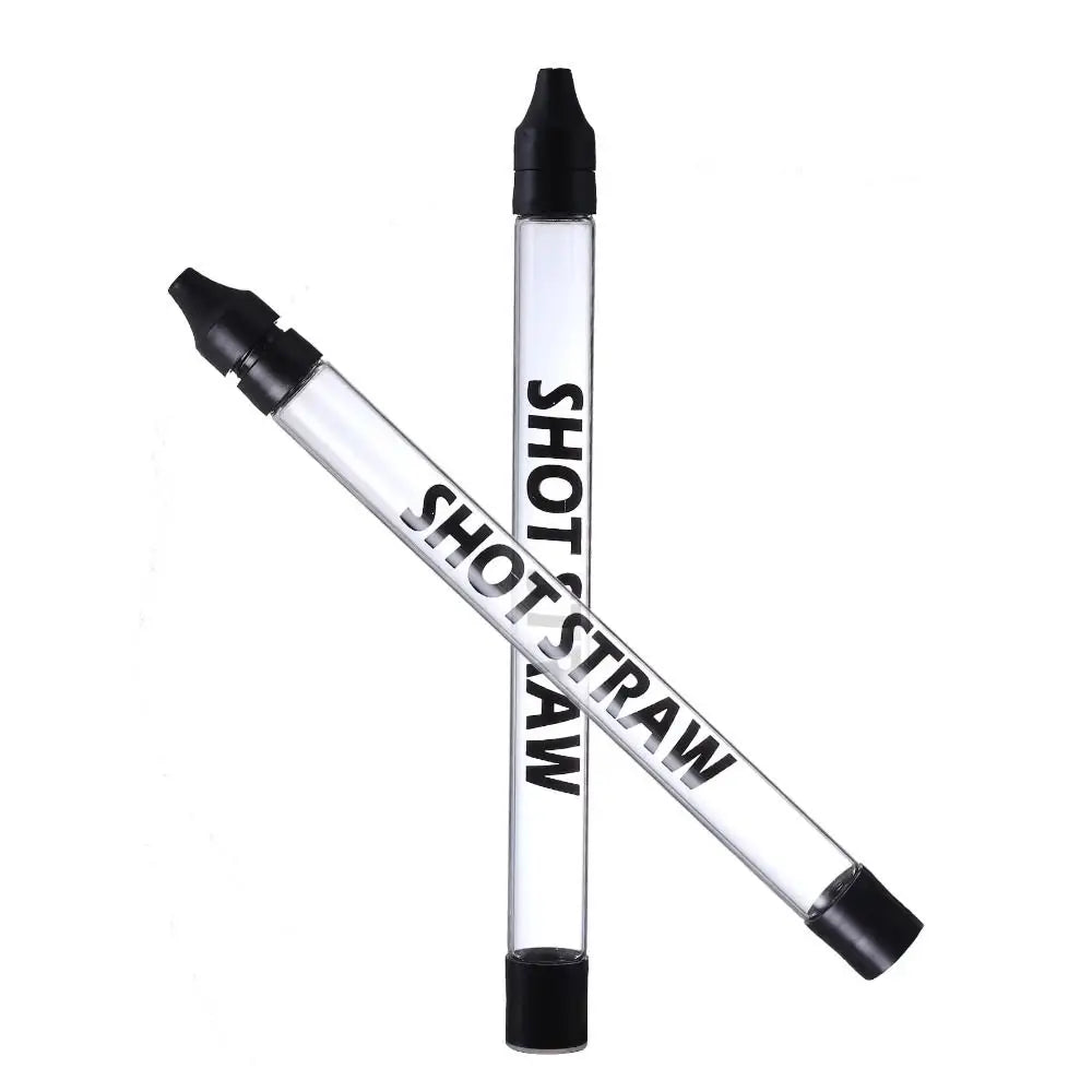 Shot Straw Reusable Glasses Tumbler