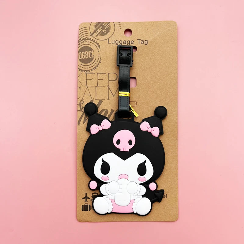 Hello Kitty Gel Luggage Tag Travel Accessory